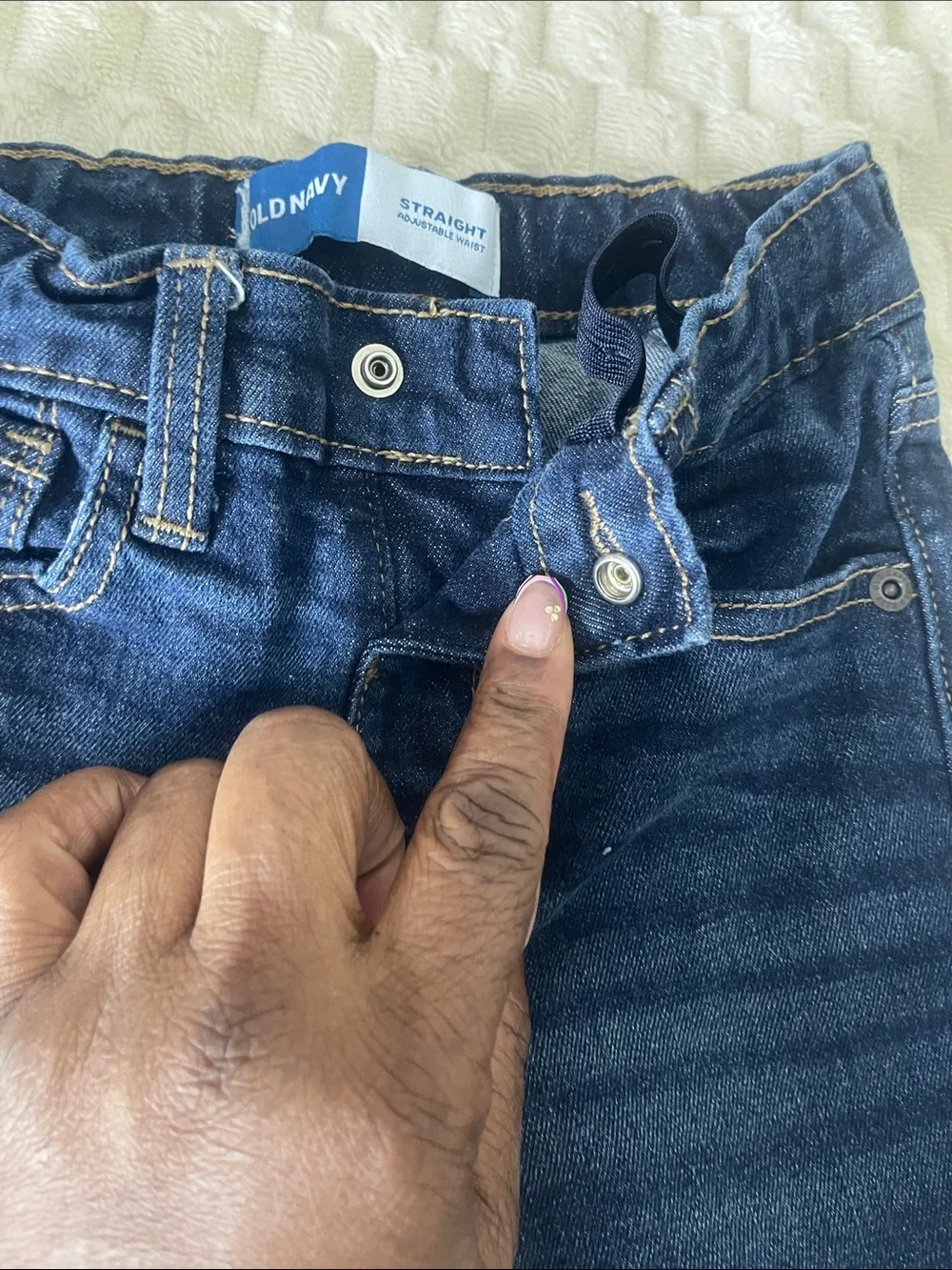 Old Navy Dark Blue Straight-Leg Boy’s Jeans
